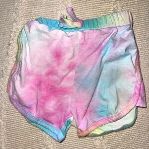 Toddler tie-dye shorts